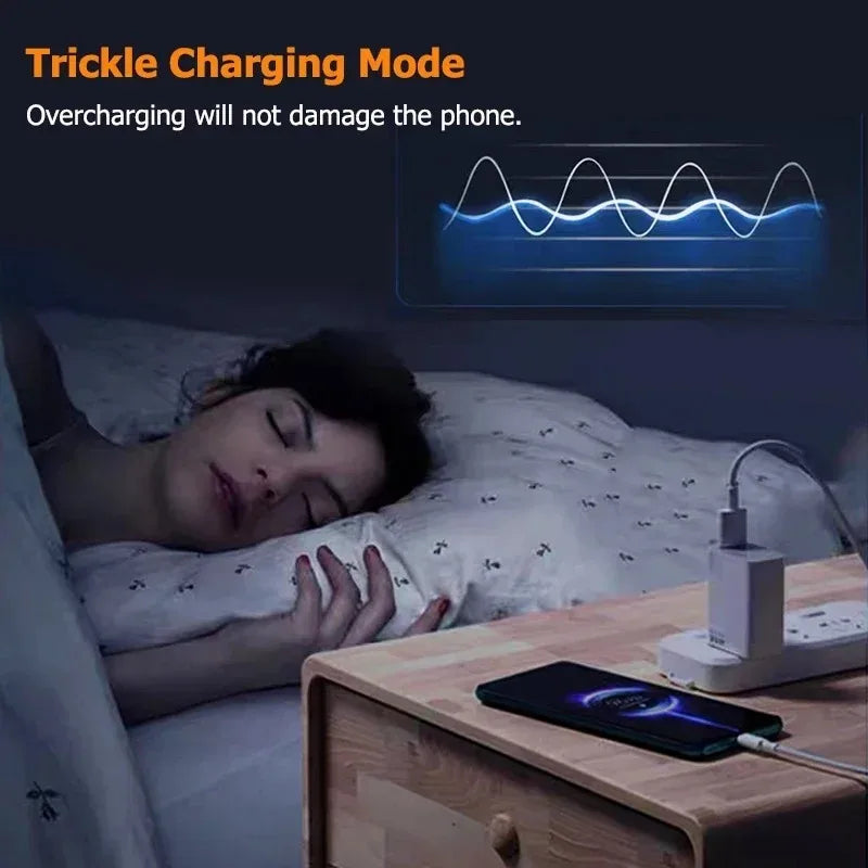 Xiaomi 33W USB Charger Fast Charging Charger Kit Mobile Phone Adapter for Mi Redmi Note 13 12 11 Poco Phone Quick Charge Plug