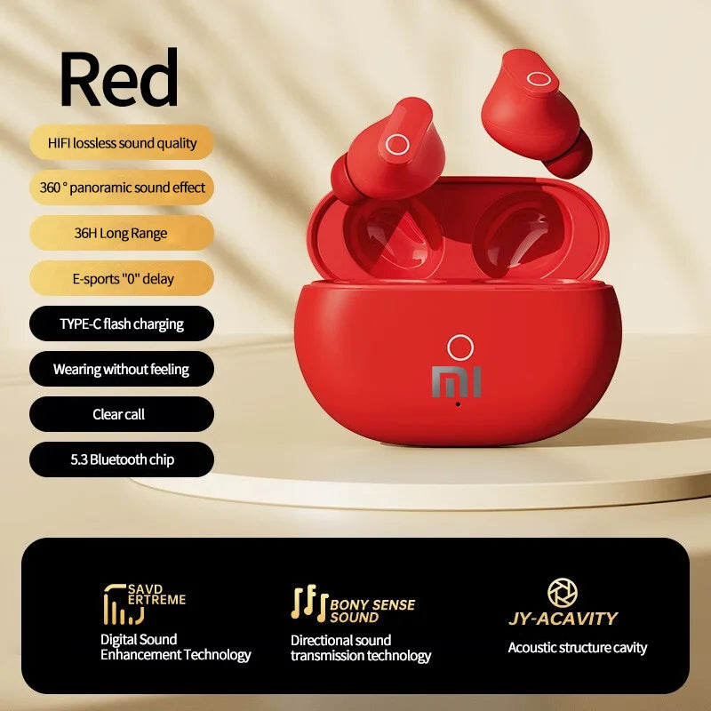 Xiaomi Mijia Buds 4 Pro Wireless Earbuds Bluetooth Earphones Noise Reduction Headphones Hifi Stereo Sound Built-in Mic Headset