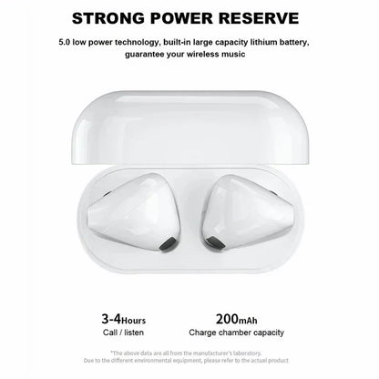 Pro 4 TWS Wireless Headphones Earphone Bluetooth Compatible 5.0 Waterproof Headset with Mic for iPhone Xiaomi Bluetooth Earbuds