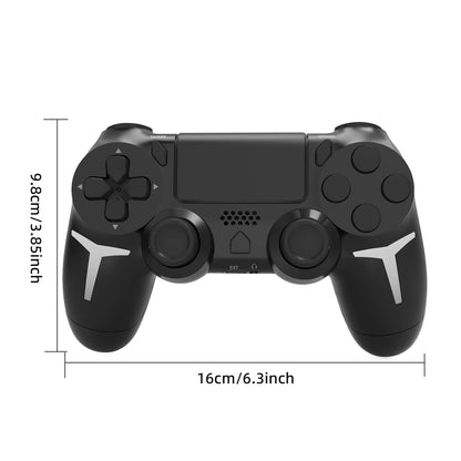 GAMINJA 6-axis Gyroscope Dual Vibration With touch pad Wireless Gamepad Bluetooth Controller For PS4 PS3 Console Computer PC